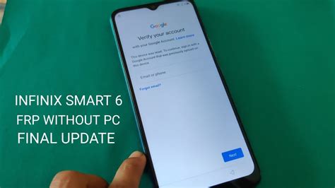 Infinix Smart 6 X6511E FRP Bypass Without PC Latest Update YouTube