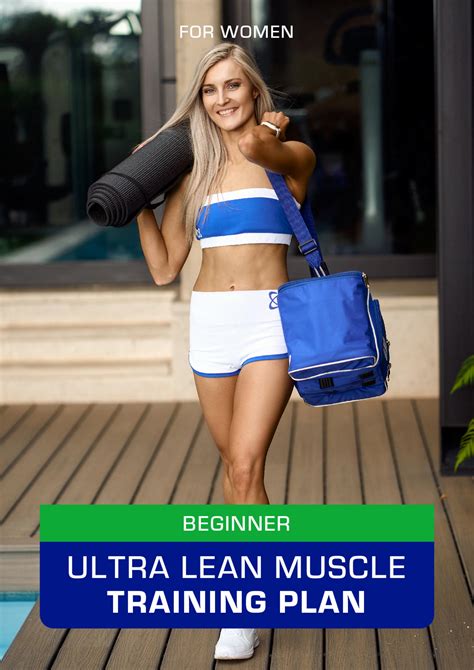 Ultra Lean Muscle Training Plan for Women - Beginner by USN - Ultimate ...