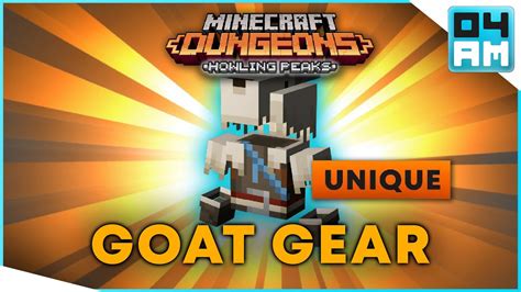 Goat Gear Full Guide Gameplay And Where To Get It In Minecraft Dungeons