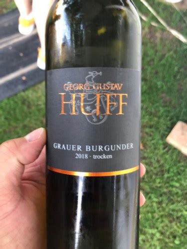 Georg Gustav Huff Grauer Burgunder Trocken Vivino Us