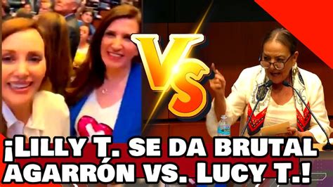 VEAN La LOCA LILLY TÉLLEZ se DA un BRUTAL AGARRÓN con LUCÍA