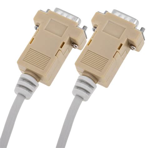 Null Modem Serial Cable 3m Db9 Mm Cablematic