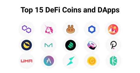 Top 15 DeFi Crypto Coins And DApps 2021 Edition AllCode