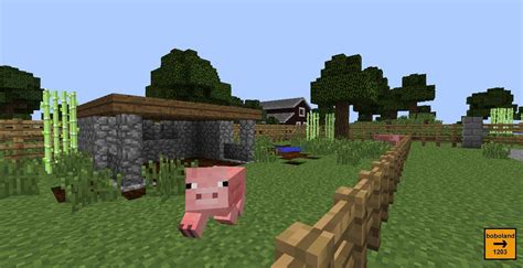 Minecraft Pig Pen