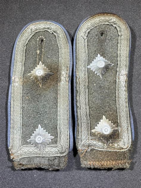 Ww2 Wwii German Military Heer Army Combat Worn Transport Shoulder Boards 4700947339