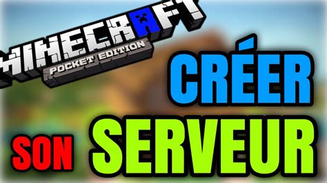 TUTO 7 Comment créer un serveur Minecraft PE YouTube