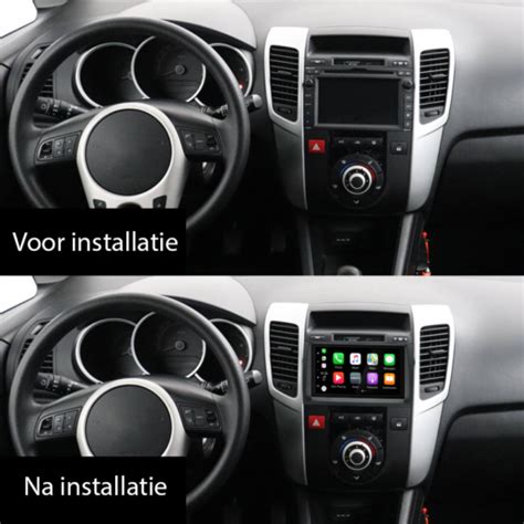 DAB Wireless Apple Carplay Android Auto Navigatie Voor Kia Venga