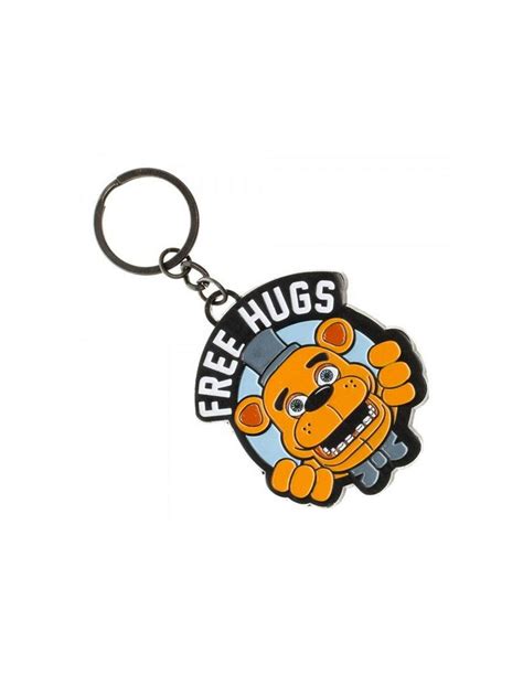 Five Nights at Freddys Free Hugs Freddy Fazbear Keychain - Walmart.com