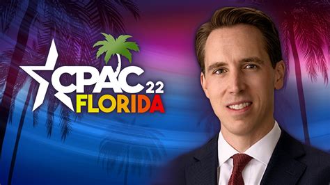 Fox Nation Cpac Orlando 2022 Season 1 Episode 4 Sen Josh Hawley