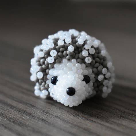 3d Beading Patterns Free Beaded Animal Bear Pattern Animals Tutorial