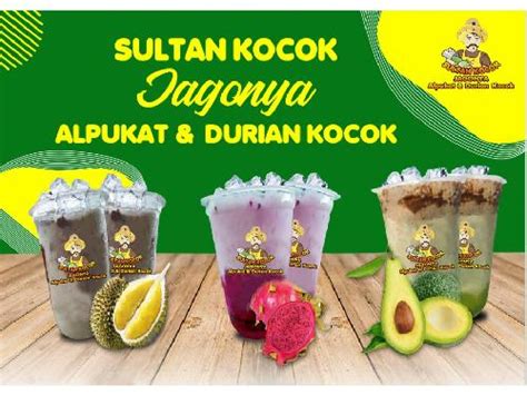 Daftar Harga Menu Delivery Sultan Kocok Jagonya Alpukat Dan Durian