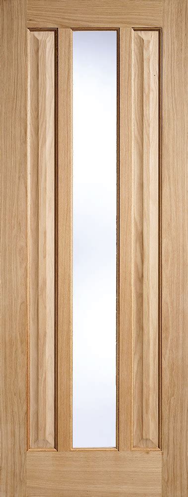 Kilburn Solid Glazed Oak Internal Doors