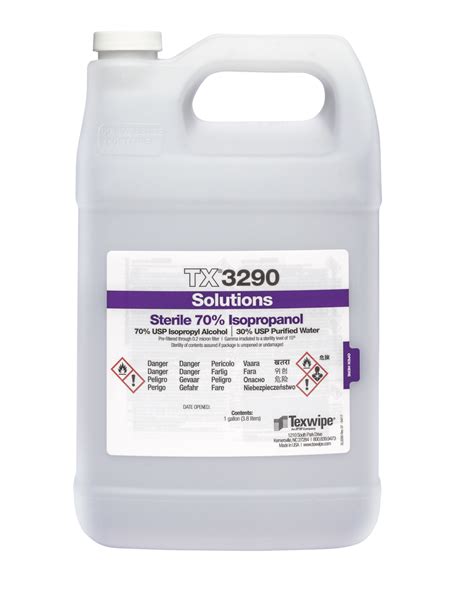 Tx3273 Sterile 70 Isopropanol Alcohol Solution 32 Oz