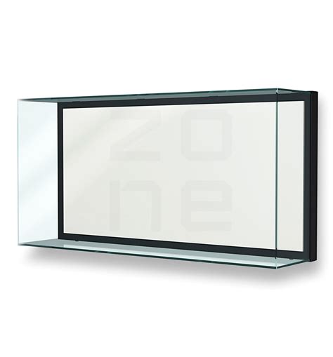 Table-Style Wall Mounted Glass Display Case | Zone Display Cases