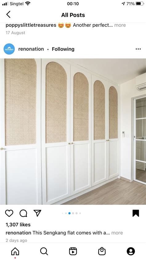 White And Wood Paneling Wardrobe Door Designs