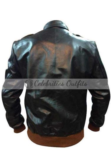 The Great Escape Steve McQueen "Hilt" Bomber Leather Jacket