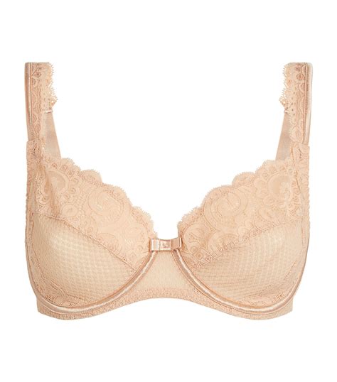 Womens Maison Lejaby Pink Lace Underwired Bra Harrods Uk