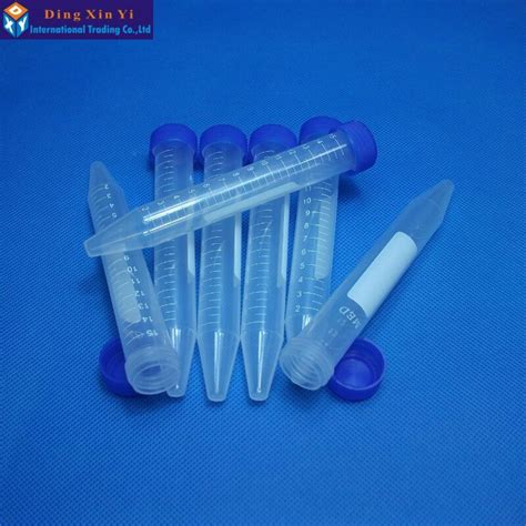 15ML 10PCS LOT Plastic Centrifuge Tube PP Microcentrifuge Centrifuge