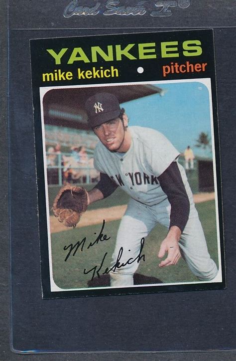 1971 Topps 703 Mike Kekich Yankees EX MT 8385 EBay