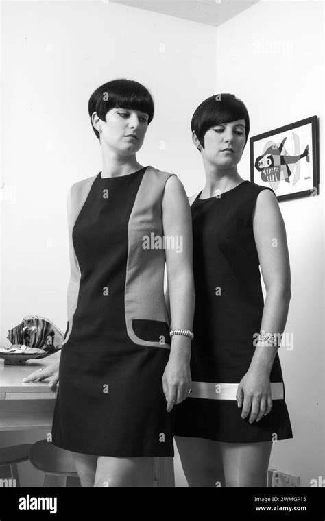 Identical Dress Black And White Stock Photos And Images Alamy