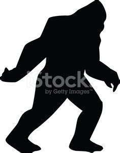 Sasquatch Silhouette Stock Vector | Royalty-Free | FreeImages