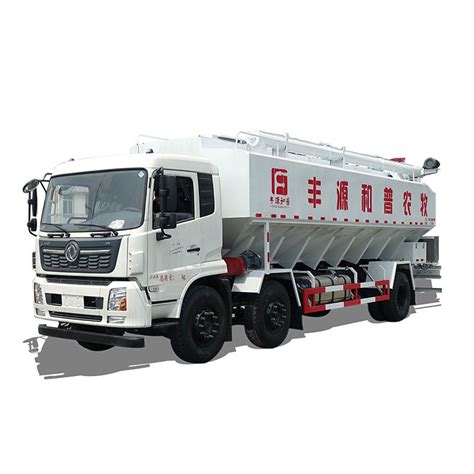 Dongfeng 6 2 16 Ton Pig Chicken Feeder Livestock 32 Cbm Bulk Feed