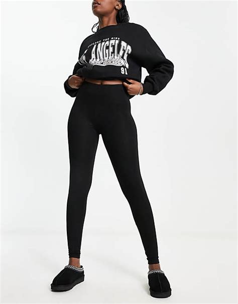 Asos Design Legging Noir Asos