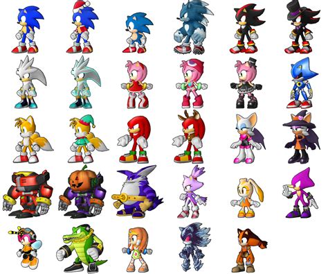 Sonic Runners - News & Updates — Sonic Runners - Character Roster!! I ...