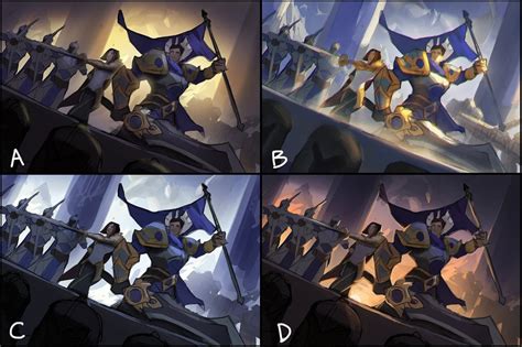 Garen And Fiora Promo Art And Sketches League Of Legends Wild Rift By