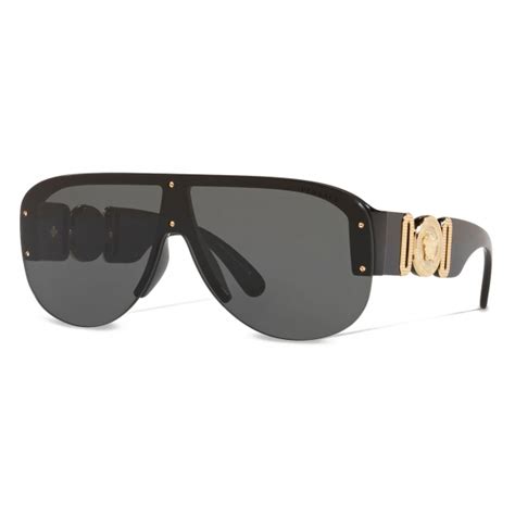 Versace Sunglasses Medusa Biggie Pilot Black Sunglasses Versace Eyewear Avvenice