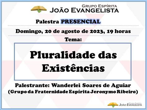 Pluralidade Das Exist Ncias Feees