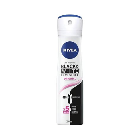 NIVEA BLACK & WHITE ORIGINAL ANTI-PERSPIRANT DEODORANT SPRAY 150ML