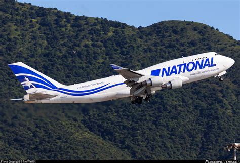 N729CA National Airlines Boeing 747 412 BCF Photo By Tse Wai Kit ID