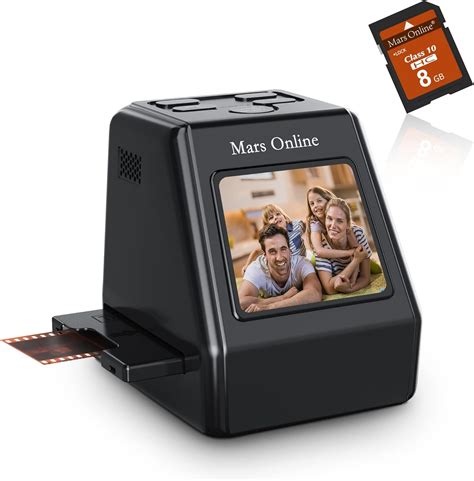 Buy Mars Online Mini N SCAN Film and Negative Scanner with 8G SD Card ...