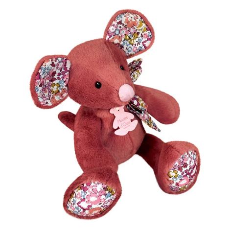 Peluche Copains C Lins Souris Terracotta Cm Histoire D Ours Bcd