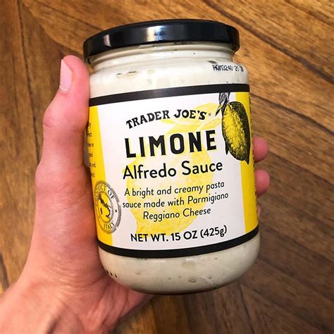 Trader Joe S Is Selling Alfredo Sauce Infused With Lemon Popsugar Food