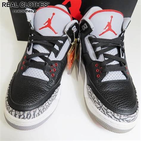 Yahoo オークション Nike ナイキ Air Jordan 3 Black Cement エアジ