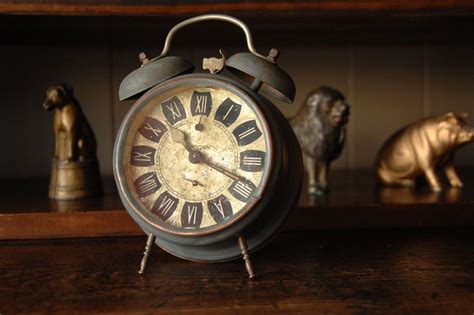 German Jerger Alarm Clock Wind Up