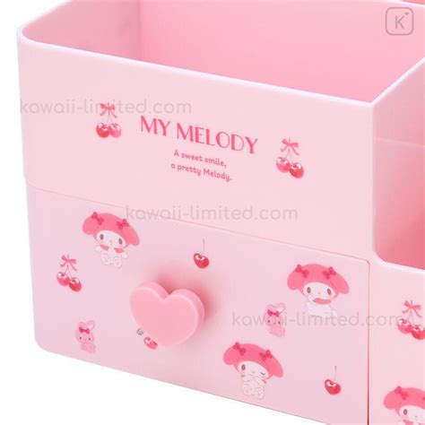 Japan Sanrio Original Cosmetic Storage Box My Melody Kawaii Limited