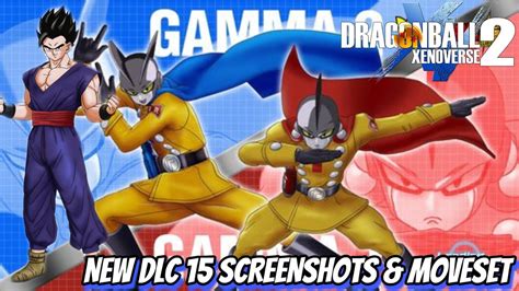 Dragon Ball Xenoverse Gamma Gohan Dbs Super Hero New Dlc