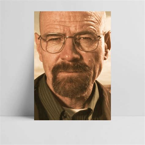 Quadro Breaking Bad Walter White Arte Na Cara