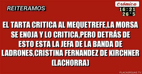 El Tarta Critica Al Mequetrefe La Morsa Se Enoja Y Lo Critica Pero