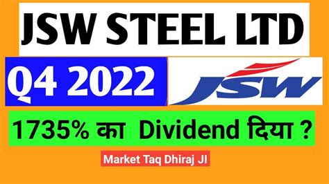 Jsw Steel Stock Latest News Q Dividend Diya Jsw Steel Share