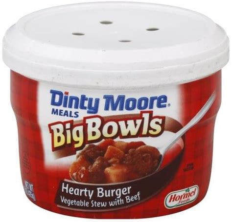 Dinty Moore with Beef, Hearty Burger Vegetable Stew - 15 oz, Nutrition Information | Innit