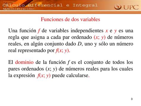 Ppt Unidad Funciones De Varias Variables Powerpoint Presentation