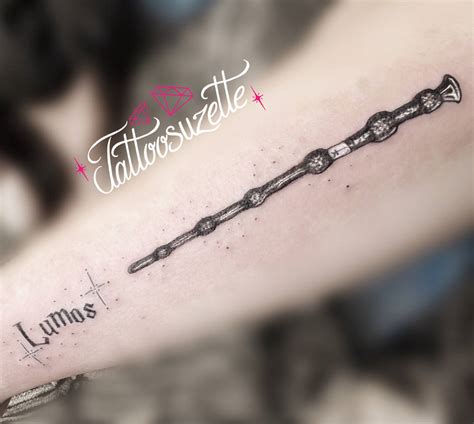 Tatouage lumos baguette de suro by tattoosuzette on DeviantArt