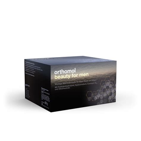 Orthomol Beauty For Men F R Haut Haare Und N Gel Mit Hyalurons Ure