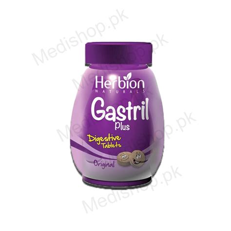 Herbion Gastril Plus Plain Tablets Medishoppk