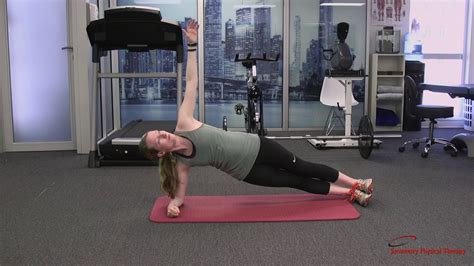 Thoracic Mobility Series Side Plank With Rotation Symmetry Physical