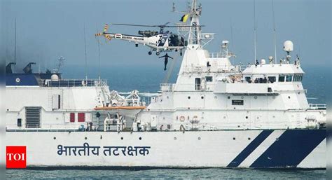 Coast Guard In Two Day Drill Indian Coast Guard Rescues 200 Persons